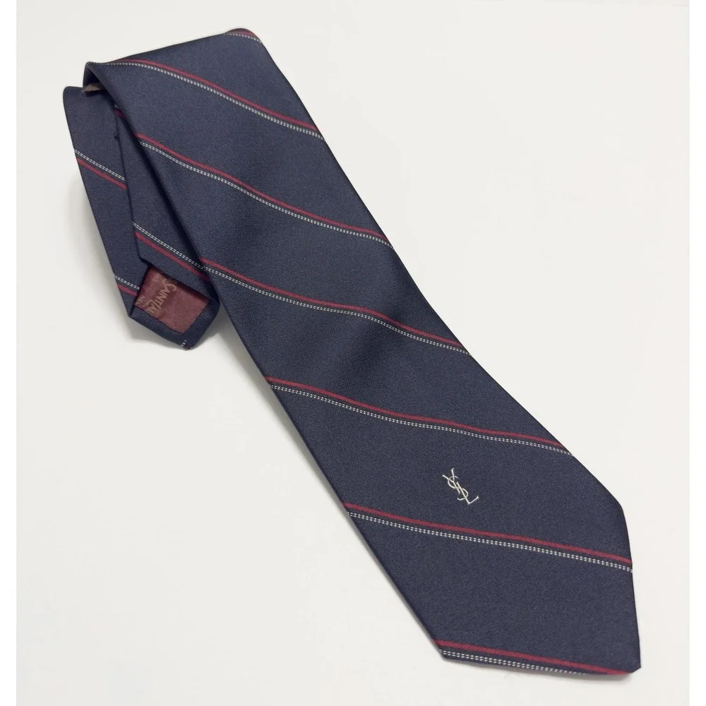 VTG YSL Yves Saint Laurent Tie Men 3